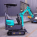 1 Ton Mini Excavator EPA Engine Compact Crawler Digger 13.5kw Power 0.025m Bucket for Home Garden Farm Constructiona