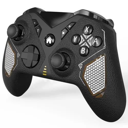 6130 Tri-mode Wireless Gamepad bluetooth Controller Built-in Six-axis Gyro Support 2.4G/Wired/bluetooth Remote RGB  Joystick Gamepad for IOS/Android/PC/TV Steam