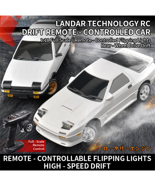 LDRC 1802 RTR 1/18 2.4G RWD RC Car FC Racing Drift Gyro On-Road Full Proportional Vehicles Models Toys