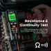 Direct KAIWEETS KM201 Digital Multimeter True-RMS 2000 Counts - Measures Up to 600V AC/DC Voltage Resistance Frequency with Backlight and Flashlight Auto Mode Data Hold Overload Protection