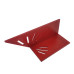 Mohoo Aluminum Alloy Woodworking Saddle Layout Square Gauge 3D Mitre Angle Measuring Template Tool Carpenter Layout Ruler