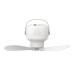 Tevorex Portable Ceiling Fans 7200mAh Outdoor Camping Fan with Remote Control LED Lighting Tent Ventilator Cooler Rechargeable Electric Fan