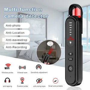 T01 Camera Detectors Wireless WiFi Full Band Signal Detection Anti-photo Camera Device for Car Indoor Home Hotel Travel Office