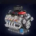 Mould King 10171 LSX454 Motorized V8 Engine Model DIY Assembly Kit Motorized Building Blocks 487PCS Excellent STEAM Science Education Discovery Toys Children Gifts
