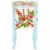 Solid Mango Wood Hand Painted Bedside Cabinet 15.7''x11.8''x19.7''