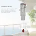 Home 27 Silver Tubes Wind Chimes Church Bells Hanging Decorations