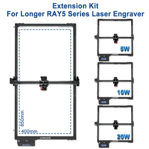 EU/US DirectLONGER Extension Kit for Longer RAY5 Laser Engraver