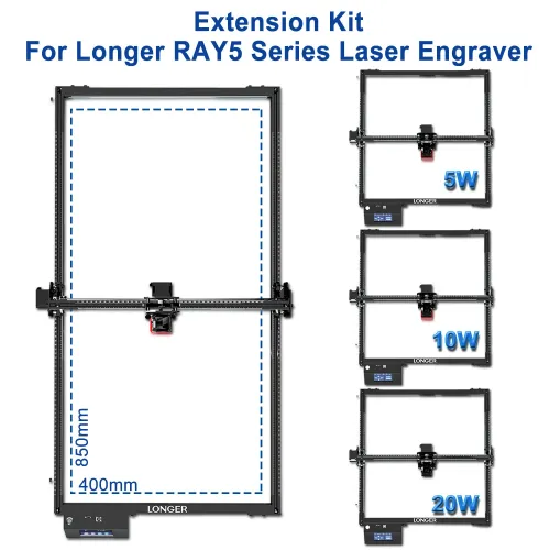 LONGER Extension Kit for Longer RAY5 Laser Engraver