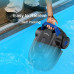 Vimily S1 Cordless Pool Robot Vacuum, Robotic Pool Rechargeable Cleaner for Above Ground & In-Ground Swimming Flat Pools, Lasts 120 Mins, Automatic Self-Parking & Obstacle Avoidance