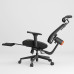 Newtral MagicH-BP Ergonomic Chair with Footrest - Home Office Desk Chair with Auto-Following Lumbar Support, 4D Armrest, Seat Depth & Height Adjustable, 96-136 Reclines
