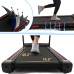 Bominfit JK88 Home Office Folding Treadmill - 3.5HP Quiet Motor | 1-16km/h Running & Walking | Installation-Free | Cup Holder | Folding Handle | Smart LED Display | Heart Rate Sensor | Max 150kg User Weight