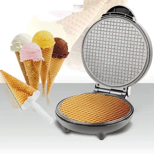 1200W Home Breakfast Egg Roll Maker Double-Sided Heating 220~240V Non-Stick Plate for Crepes Pancakes Spring Rolls