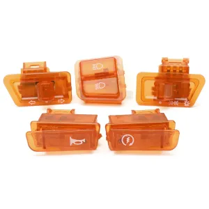 Turn Signal Head Light Horn Dimmer Starter DIY Switch Button For GY6 50cc 125cc 150cc Moped Scooter