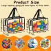 Clear Black Toy Storage Bags 4-Pack Large Size x2 Extra Large Size x2 Large Size x4 Extra Large Size x4