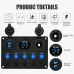 12V-24V Universal  Switch Panel with USB & Voltmeter 5 Gang Rocker Switch Panel with Dual USB Slot Socket 5V 4.2A + Voltmeter for Marine Boat Car RV Vehicles Truck Waterproof