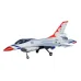 HOOKLL F16 V2 Fighting Falcon Thunderbird 710mm Wingspan 70mm EDF EPO Jet RC Airplane KIT/PNP