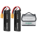 ISDT BattAir 7.4V 5200mAh 50C 2S Second Generation Smart Lipo Battery XT90 Support APP Control for RC Car