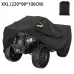 Quad Bike ATV Cover Universal 210D Waterproof Motorcycle Vehicle Scooter Kart Motorbike Resistant Dust UV Protector
