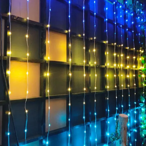 Elfeland 10M 100LEDs RGBIC USB String Light with bluetooth APP Control DIY LED Fairy Lights IP65 Waterproof for Christmas Tree Wedding Birthday Party Decoration