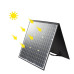 FlashFish 100W 18V Portable Solar Panel 5V USB Foldable Solar Cells Outdoor Power Supply Camping Garden Solar Charger For Power Station