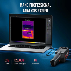 KAIWEETS KTI-W02 Thermal Imaging Camera 256x192 Resolution IP68 Waterproof 4 Image Modes 6 Color Palettes 16 Hour Battery 32G Memory