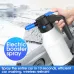1.5L Cordless Electric Foam Sprayer Car Wash Watering USB Charging Air Pressure Watering Can Spray Gardening Sprinkler Head Watering Flowers