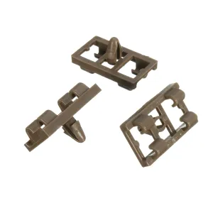 10x Lower Door Weatherstrip Seal Retainer Clip Front Rear For BMW X5