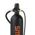 SMACO S700 PRO 2L Scuba Tank Black Underwater Diving Respirator 25-30mins Using Time Portable Scuba Diving Tank