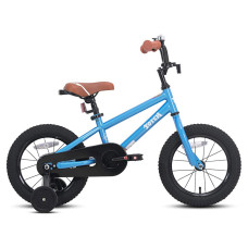 JOYSTAR 16inch Kids Bike for 4-7 Years Old BMX Style Bicycles with 2 Auxiliary Wheels Horn Bell
