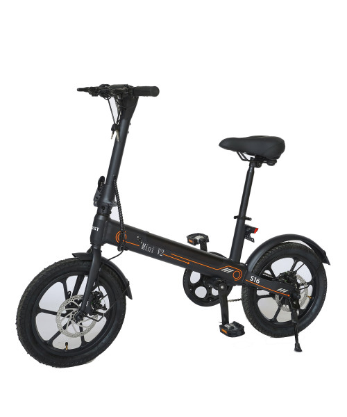 BOGIST MINI V2 Electric Bike 36V 7.8AH 350W Electric Bicycle 16 Inch 25-35KM Mileage Range Max Load 120KG
