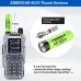 ABBREE AR-805S UV Dual Band Short Antenna for Baofeng Walkie Talkie 2.15dBi High Gain SMA Female 25W Signal Booster