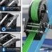 Heavy Duty 3500lbs Boat Trailer Winch with 33ft Green Strap  Manual Winch Handle Dual Gear 4 1/8 1 Ratio for Boats Jet Skis Marine