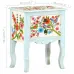 Solid Mango Wood Hand Painted Bedside Cabinet 15.7''x11.8''x19.7''
