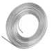 25Ft Coil Roll of 3/16"OD Steel Zinc Brake Line Fuel Tubing Kit with 15 Fittings Replacement Accessories