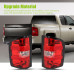 Pair Tail Light No Blubs Tail Lamps Clear Lens For Chevrolet Silverado 1500 2500HD 3500HD 2007-2013