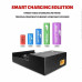 X4 4-Slot Universal Rechargeable Li-ion Battery Charger Intellegent Flashlight Charger 4 Slots For Li-ion 18650 21700 26650 AA AAA Batteries Cell
