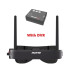 Eachine EV100 5.8G 72CH 720*540 FPV Goggles with Dual Antennas& Fan 18650 Battery Case For RC Drone