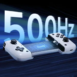 EasySMX M05 Wired Type-C Mobile Phone Controller bluetooth Stretchable Mobile Gamepad with Hall Linear Triggers 3D Joystick Support Vibration Turbo Function 100-173mm Extendable