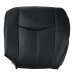 Front left Driver Bottom Seat Cover Waterproof PU Pad For Chevy Silverado 1500 - 2500 03-06