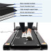 Bominfit JK1609A Folding Treadmill 2.5HP Motor 12km/h Max Speed 120kg Weight Capacity 14 inch Running Belt bluetooth Music LED Display Installation-free Fitness for Home Gym Workouts