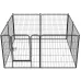 PawGiant Dog Pen 8 Panels 40" Height RV Dog Fence Outdoor Playpens Exercise Pen for Dogs Metal Protect Design Poles Foldable Barrier with Door