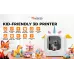 AOSEED X-MAKER JOY AI Kids' V4.0 3D Printer 300mm/s Print Speed 120120120mm Build Volume Support Wi-Fi App Control