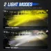 NOVSIGHT A500-WL11-1 2-inch 1500lm Motorcycle Headlight Dual Beam Modes Motorcycle Spotlight  IP68 Waterproof