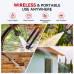 Andeman Cordless Pressure Washer with 3.0Ah Battery, 800 PSI 1.5 GPM Portable Pressure Washer with 6 in 1 Nozzles, Power Washer for Cars, Fences, Driveways, Home, Patios