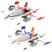 QIDI 570 2.4GHz 6CH 315mm Wingspan VTOL One Click Crane Mode Night Flying 6-Axis Gyro Brushless EPP RC Airplane RTF Compatible Futaba & DSM Receiver