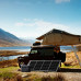 Aferiy Foldable Solar Panel 200W, Lightweight Solar Panel with 5 Outputs, with Multi-Contact 4 Output/DC Adapter for Power Station, Solar Generator, Camping, Motorhome, Boat, Power Outage, Outdoor, Garden