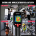 KAIWEETS KTI-200 Thermal Camera 240x240 IR Resolution 25Hz Refresh Laser Targeting 50 FOV 15 Color Palettes USB-C Massive 30K Image Storage Auto Tracking