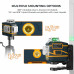 Direct CIGMAN CM-801 Laser Level 3x360 3D with Remote Control Dual 2600mAh Rechargeable Batteries for Continuous Work Sturdy L-Bracket and Magnetic Mount Clear Laser Lines for Precise and Accurate Leveling