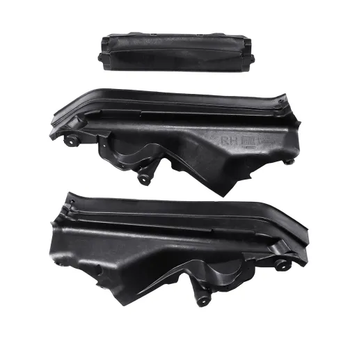 3pcs Engine Upper Cover Compartment Partition Panel Set For BMW X5 X6 E70 E70N E71 Car 51717169420 51717169421