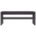 Coffee Table Gray 39.4"x15.7"x15.7" Chipboard